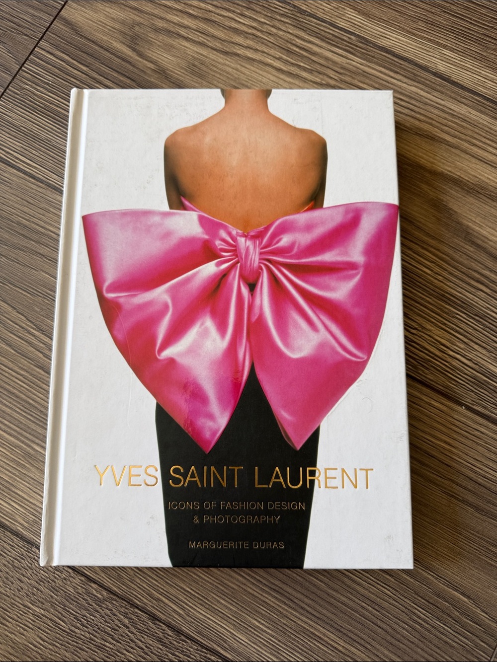 Yves Saint Laurent Icons of Fashion Design & Photography Hardcover Book YSL